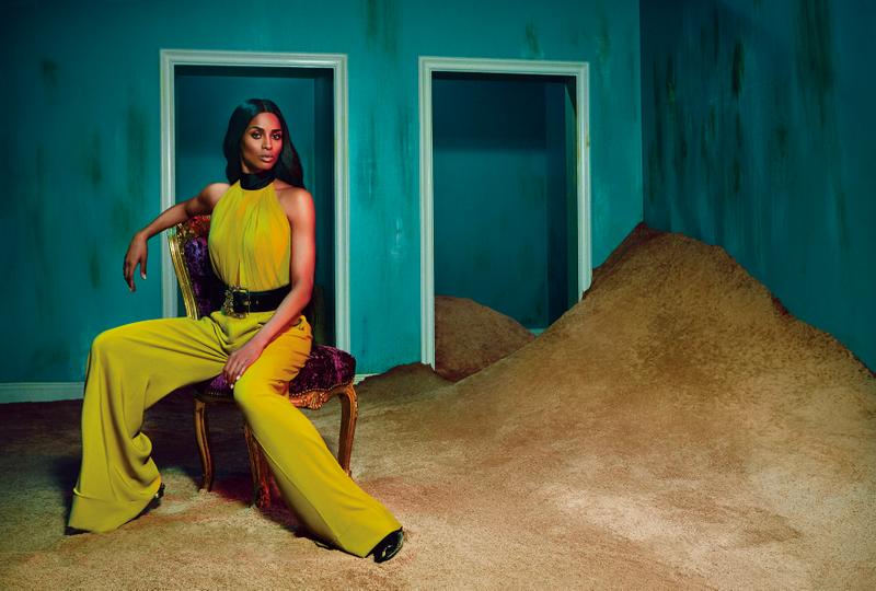 Illustration for article titled Ciara Is Roberto Cavalli's Latest Muse, Gorgeous as Ever